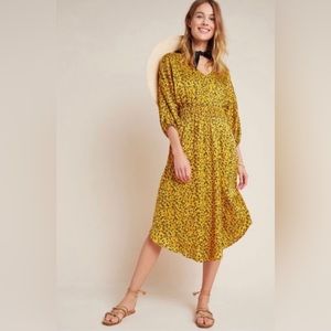 Anthropologie Marigold Midi Dress